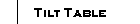 Tilt Table